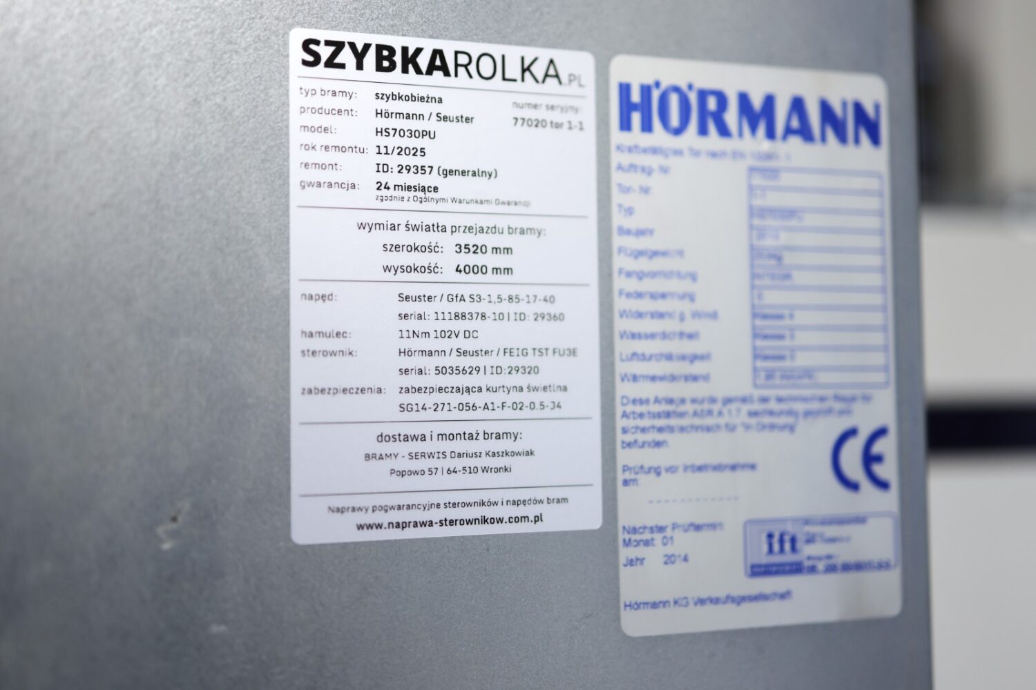 Hörmann HS7030PU